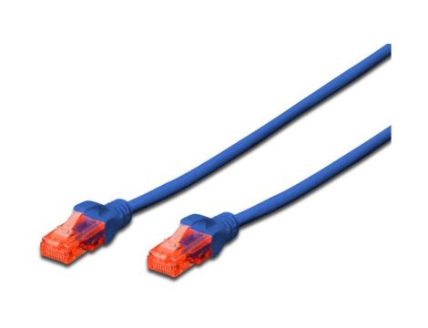 Kabel krosowy (Patch Cord) U/UTP kat. 6 niebieski 5m DK-1612-050/B