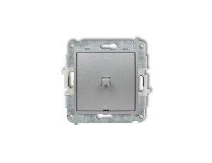 MINI Łącznik dwubiegunowy /0-1/ w stylu amerykańskim srebrny metalik 7MWPUS-9