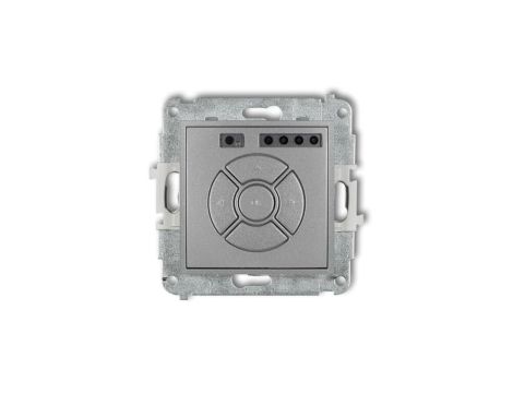 MINI Elektroniczney sterownik roletowy (sterowanie lokalne i pilotem) srebrny metalik 7MSR-2