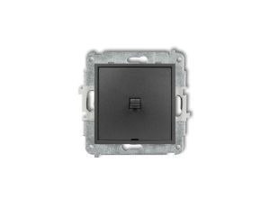 MINI Łącznik pojedynczy w stylu amerykańskim grafitowy 11MWPUS-1