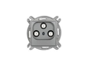 MINI Gniazdo multimedialne 3F DATA (Vectra) srebrny metalik 7MGMV