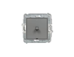 MINI Łącznik dwubiegunowy /0-1/ w stylu amerykańskim szary mat 27MWPUS-9