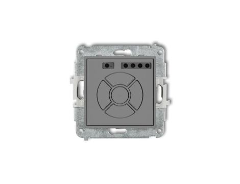 MINI Elektroniczney sterownik roletowy (sterowanie lokalne i pilotem) szary mat 27MSR-2