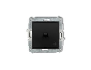 MINI Łącznik krzyżowy w stylu amerykańskim czarny mat 12MWPUS-6