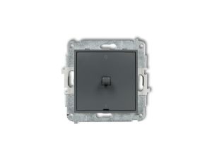 MINI Łącznik dwubiegunowy /0-1/ w stylu amerykańskim grafitowy mat 28MWPUS-9