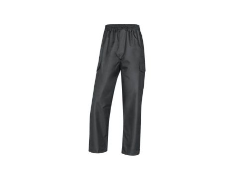 Spodnie poliester Oxford powlekany Pu kolor czarny rozmiar XL GALWANOXG