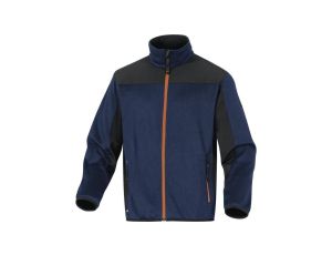 Bluza z poliestru kolor granatowo-pomarańczowy rozmiar L BEAVEMOGT