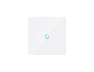 Dotykowy Łącznik do Dzwonka VT-5411 1G Biały 8372