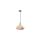 Lampa Wisząca VT-7323 Drewno Różowa Pryzmat 3951