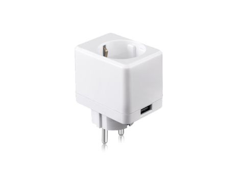 Gniazdo Szklane z USB VT-5002 Wi-Fi Kompatybilność z Amazon Alexa i Google Home 8416