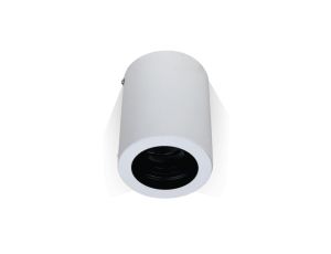 Oprawa Aluminiowa GU10 Okrągła Natynkowa Biała 142x100 3627
