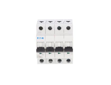 Wyłącznik nadprądowy 4P D 25A 6kA AC PL6-D25/4 166546