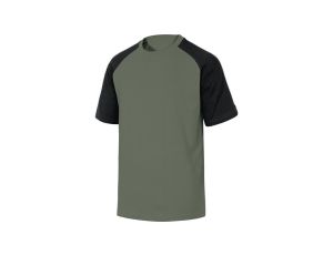 T-Shirt z 100 bawełny kolor zielono-czarny rozmiar L GENOAVEGT