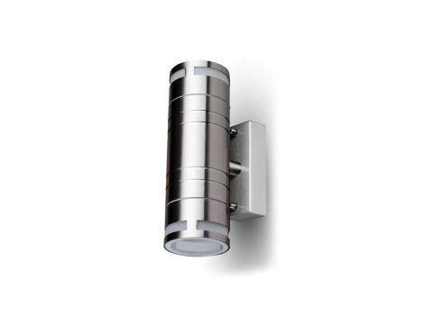Kinkiet Ogrodowy VT-7632 GU10 Stal Nierdzewna IP44 7504