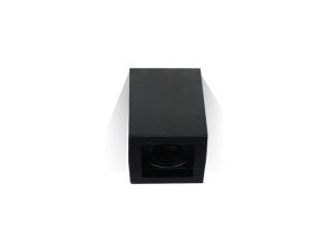 Oprawa Aluminiowa GU10 VT-797 Natynkowa Kwadrat Czarny 3631