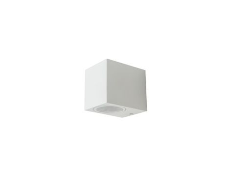 Oprawa ewelacyjna VT-7651 SLEEK GU10 WALL FITTING(ALUMINUM)SQUARE-WHITE BODY, 1 WAY IP44 7539