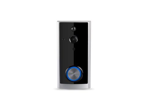 SMART Dzwonek do drzwi VT-5412 Dwustronny Czarny 8355