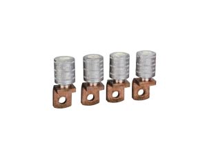 Końcówki kablowe aluminiowe 300mm2 INV/INS do wyłącznika Compact NSX400 4 szt. LV432507