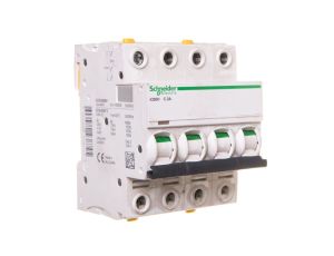 Wyłącznik nadprądowy iC60H-C2-4 C 2A 4-biegunowy A9F07402