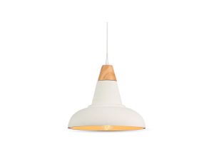 Lampa Wisząca VT-7301 Pendent Light Concrete+Wooden fi290cm 3858
