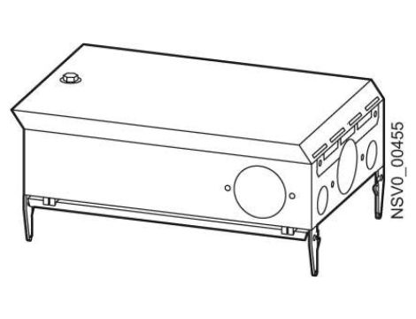 SKRZYNKA ODPŁYWOWA DO DOWOLNEJ ZABUDOWY 63A 8MM BEZ DOSTĘPU DO APARATÓW BEZ FUNKCJI ODŁĄCZNIKA BVP:262457