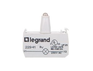 OSMOZ Korpus do główek podświetlanych czerwonych 230V, zaciski śrubowe 022941