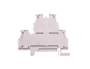 Złączka szynowa 2-piętrowa 4mm2 szara VIKING 037168 /60szt./