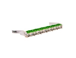 Listwa zaciskowa PE 80A zaciski bezśrubowe Fixconnect 6x25mm2 + 24x4mm2 FC PE 30 26100089