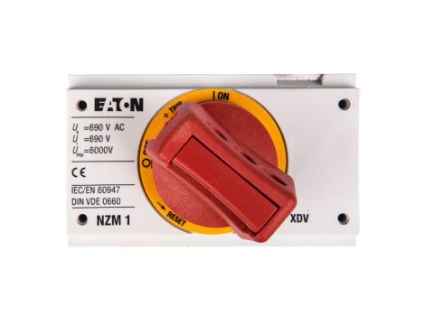 Napęd bezpośredni czerwono-żółty z blokadą NZM1-XDVR 260135