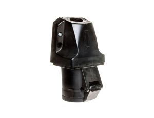 Gniazdo stałe 16A 3P 230V czarne IP44 /mała obudowa/ 113-6KX