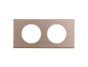 Ramka 2x stal niedz. metal Poziomy i pionowy 069112
