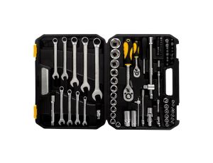 Klucze nasadowe 1/4, 1/2 cala /zestaw 82 szt./ 38D686