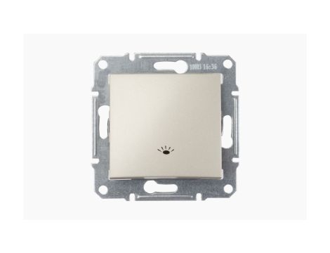 Sedna Przycisk /światło/ satyna SDN0900168