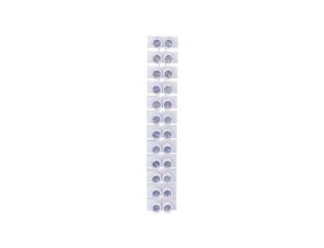 Listwa zaciskowa 12-torowa 2,5 mm2 biała LTA 12- 2.5b 22210216