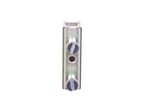 Złączka szynowa 2-przewodowa 4-35mm2 metalowa DIN 35 mm 037176 /10szt./