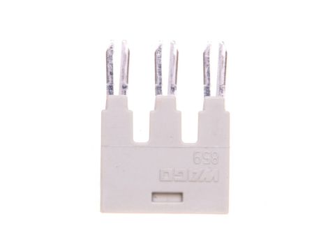 Mostek grzebieniowy 3-torowy 18A 400V 859-403 /25szt./