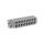 Wtyk MCS-MIDI Classic 8-biegunowy szary raster 5mm 231-608/019-000 /50szt./
