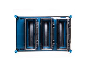Skrzynka modułowa Mi, IP 65, wlk.3 - 3x12 modułów, z zac.Fixconnect i 3 okienkami Mi 1333 2000605