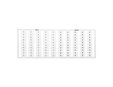 Ramka z oznacznikami 50x 1/2 209-618 /5szt./