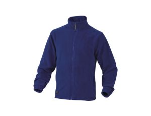 Bluza z polaru poliestru, 280G niebieska rozmiar XL VERNOBRXG