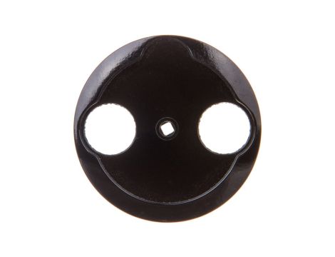 1930 Element centralny do gniazda antenowego 2-wyjściowego czarny 103921