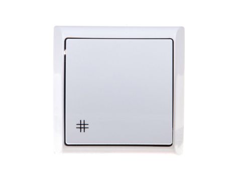 BIS Łącznik krzyżowy biały ŁN-4B/00