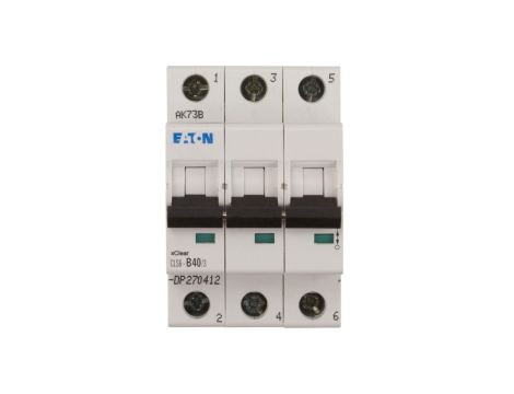 Wyłącznik nadprądowy 3P B 40A 6kA AC CLS6-B40/3-DP 270412