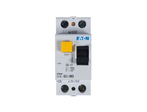 Wyłącznik różnicowoprądowy 2P 63A 0,03A typ AC CFI6 63/2/003 235768