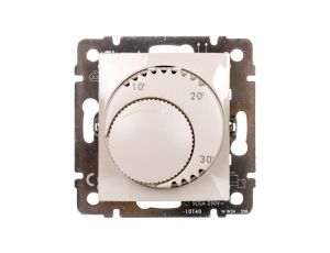 VALENA Regulator temperatury 5A 5-30C kremowy 774126