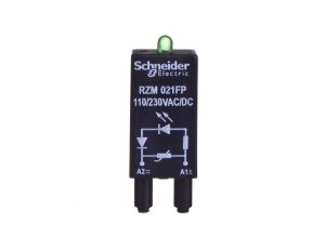 Moduł zabezpieczający warystor + LED 110-230V AC/DC RZM021FP
