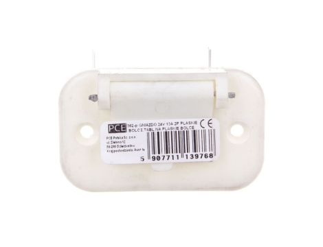 Gniazdo tablicowe 10A 2P 20-25V fioletowe IP44 362-P