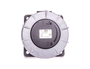 Gniazdo tablicowe 63A 4P 500V /100x112/ czarne IP67 POWER TWIST 434-7