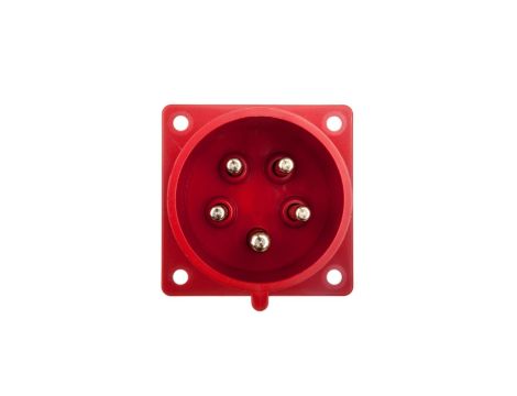 Wtyczka tablicowa 32A 5P 400V czerwona IP44 625-6f7