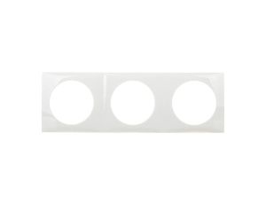Integro Ramka potrójna pozioma/pionowa biała 918192519